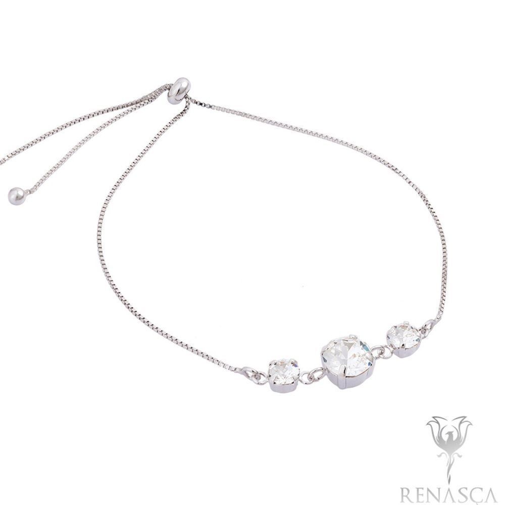 Swarovski authentic Crystals Pull Tie bracelet